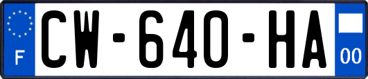 CW-640-HA