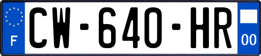 CW-640-HR