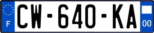 CW-640-KA