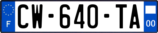 CW-640-TA