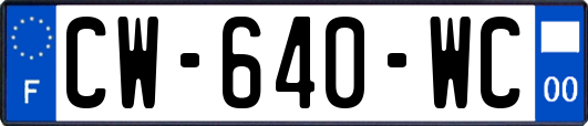 CW-640-WC