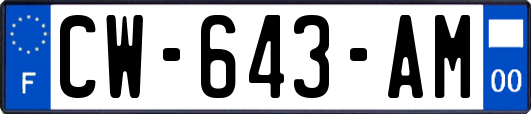 CW-643-AM