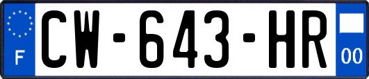 CW-643-HR