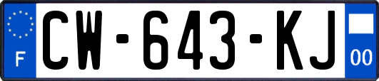 CW-643-KJ