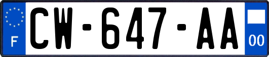 CW-647-AA