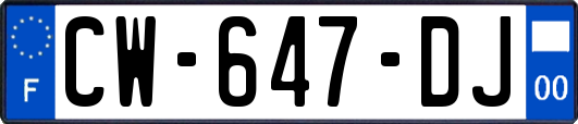 CW-647-DJ