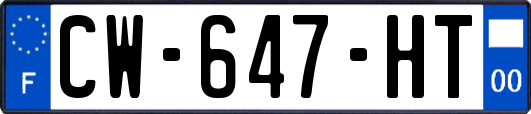 CW-647-HT