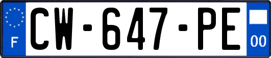 CW-647-PE