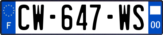 CW-647-WS