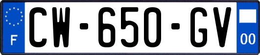 CW-650-GV
