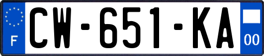 CW-651-KA