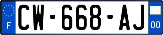 CW-668-AJ