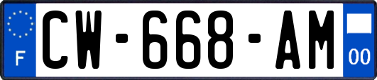 CW-668-AM