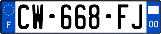 CW-668-FJ