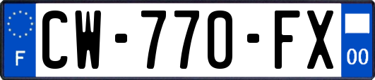 CW-770-FX