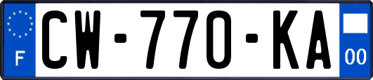 CW-770-KA