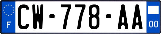 CW-778-AA