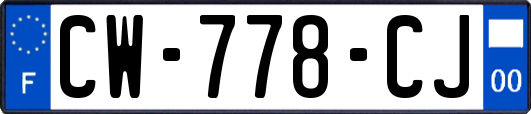 CW-778-CJ