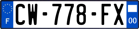 CW-778-FX