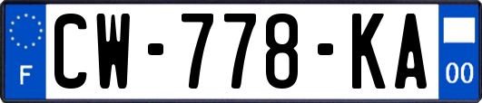 CW-778-KA