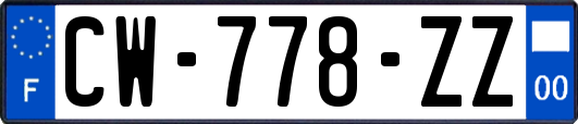 CW-778-ZZ