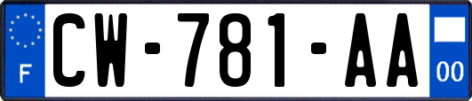 CW-781-AA