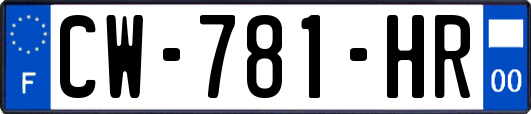 CW-781-HR