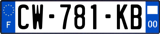 CW-781-KB