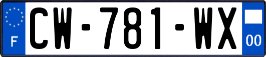 CW-781-WX