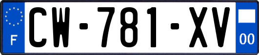 CW-781-XV