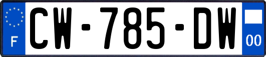 CW-785-DW