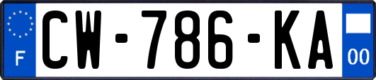 CW-786-KA