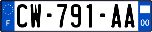 CW-791-AA