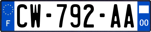 CW-792-AA