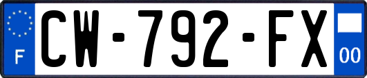 CW-792-FX