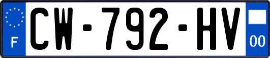 CW-792-HV