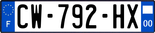 CW-792-HX
