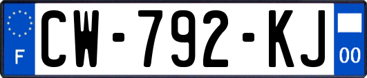 CW-792-KJ