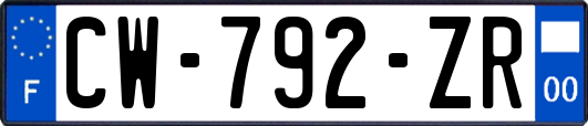 CW-792-ZR