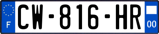 CW-816-HR