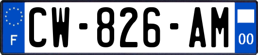 CW-826-AM