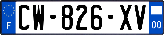 CW-826-XV