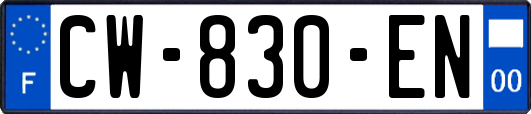 CW-830-EN