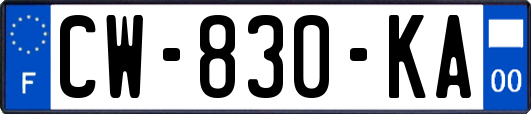 CW-830-KA