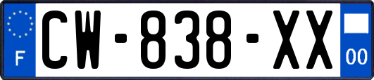 CW-838-XX