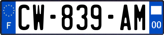 CW-839-AM