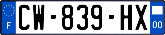 CW-839-HX