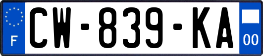 CW-839-KA