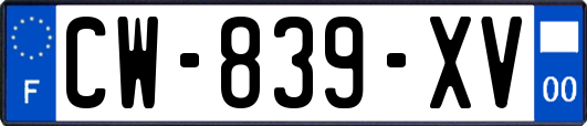 CW-839-XV