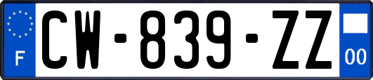 CW-839-ZZ